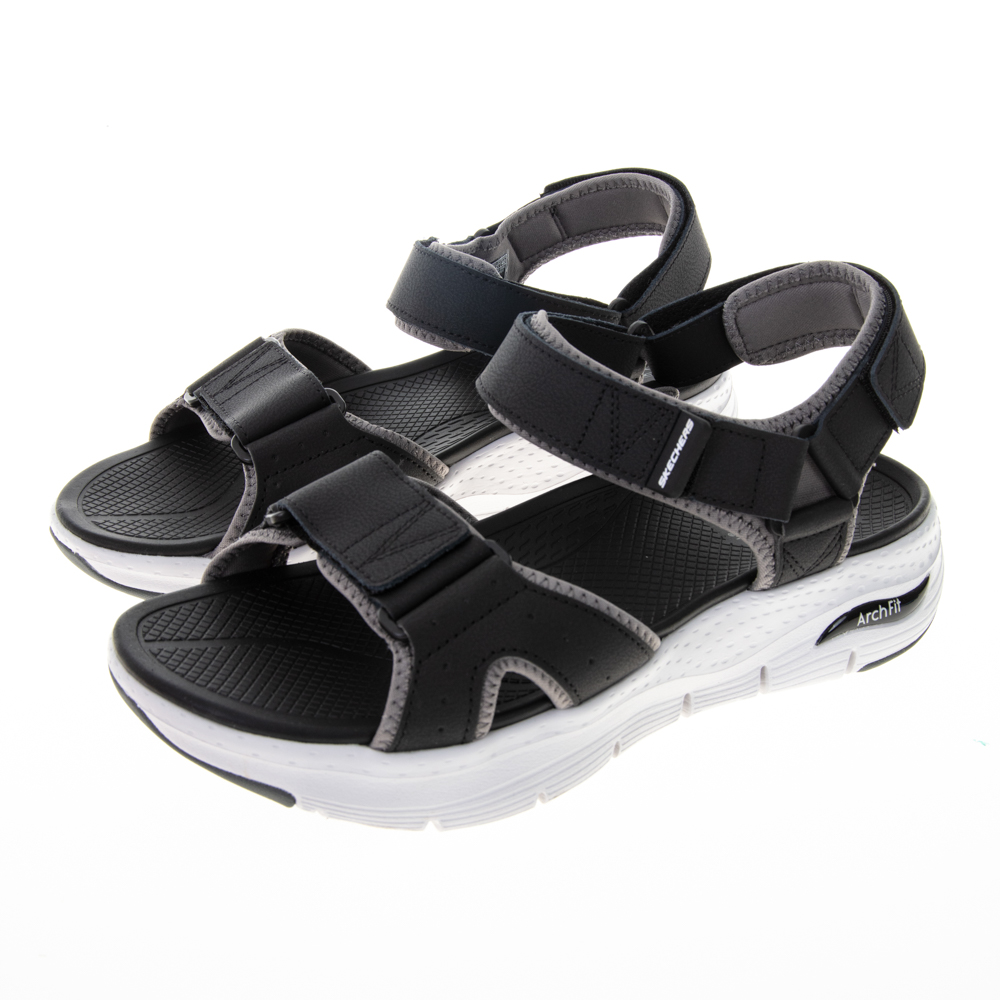 Skechers 涼鞋 Arch Fit Meditation 深藍 魔鬼氈 水鑽 女鞋 【ACS】 119243NVY 歷史價格詳細信息