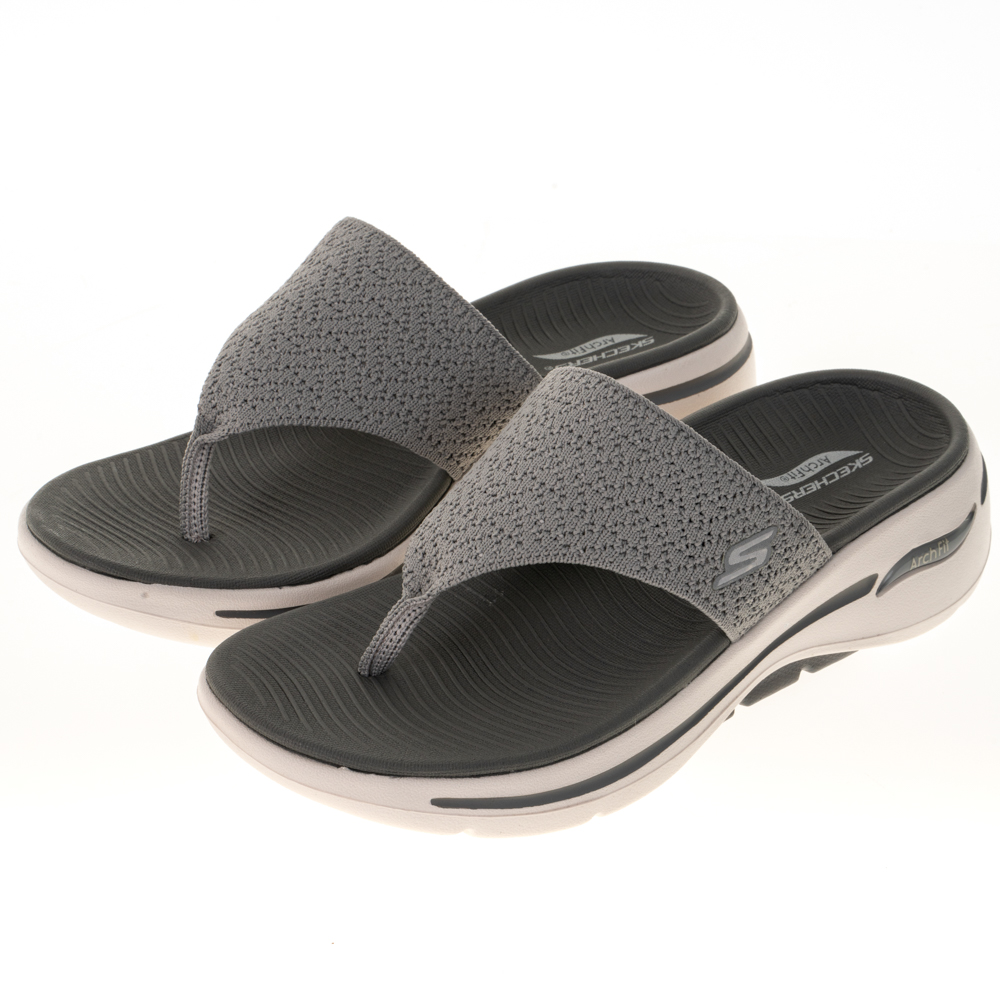 Skechers 拖鞋 Go Walk Arch Fit Sandal 男 全黑 高支撐【ACS】 229023-BBK 歷史價格詳細信息