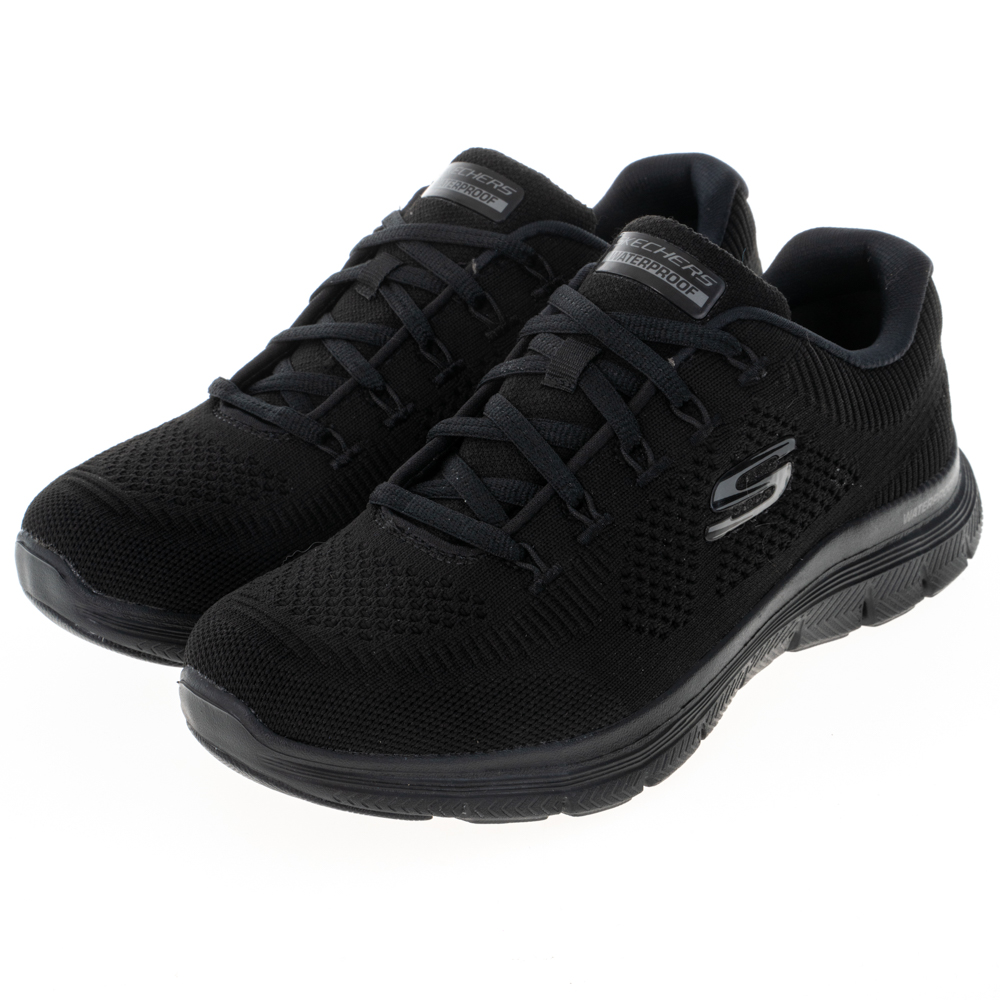 Skechers Flex Appeal 4.0 [149309BBK] 女 健走鞋 運動 慢跑 休閒 防水 避震 黑 歷史價格詳細信息
