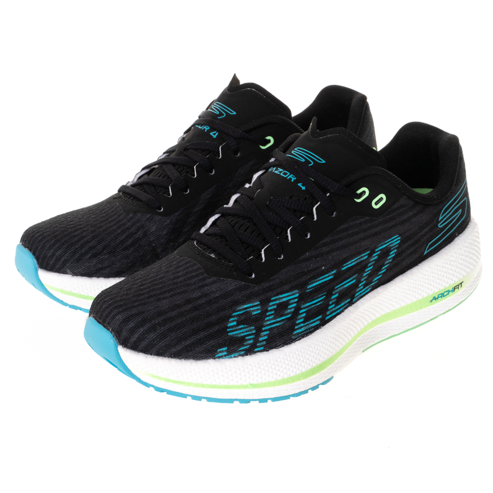 Skechers 競速跑鞋 Go Run Speed Freek 男 碳纖維板 推進 黑【ACS】 246006BKRD 歷史價格詳細信息