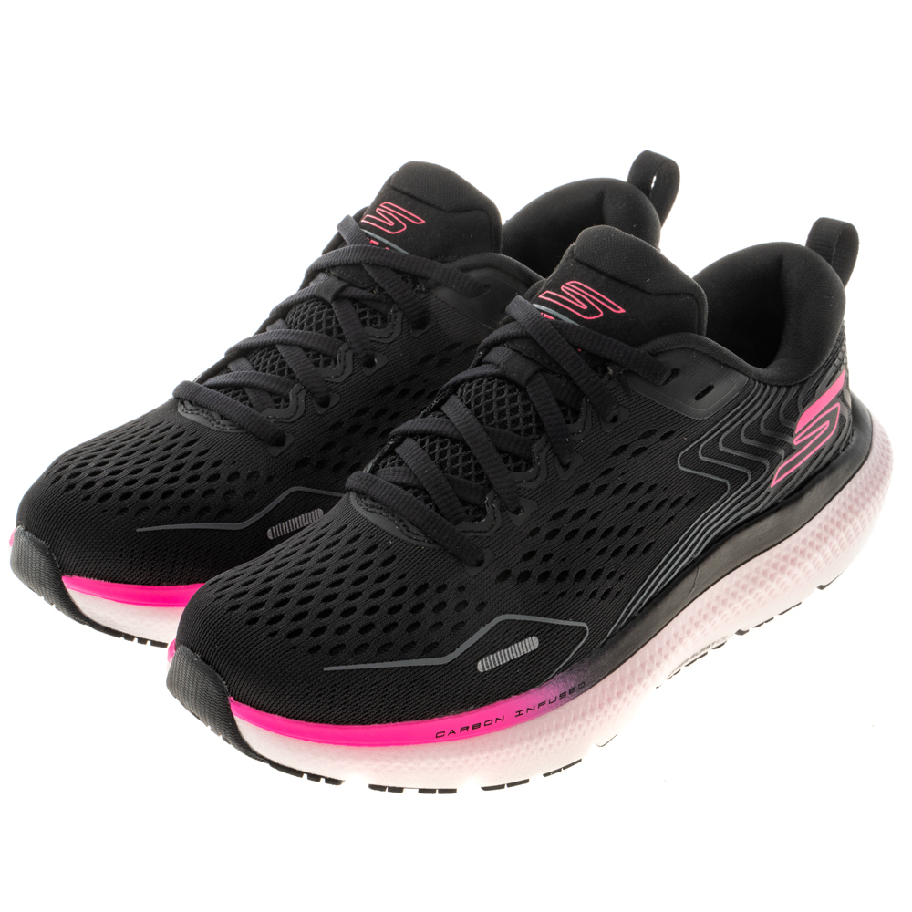 【SKECHERS】女鞋 競速跑鞋系列 GO RUN RIDE 10(172045BKW) 歷史價格詳細信息