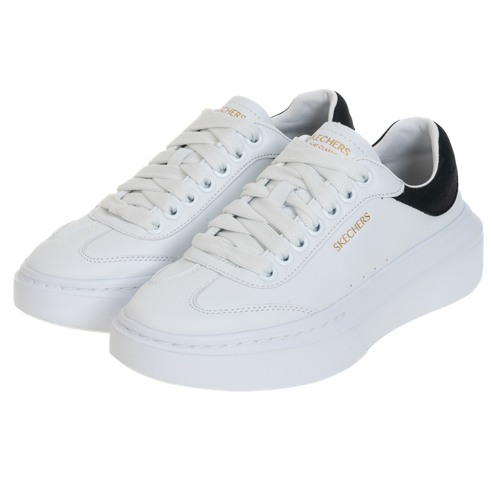 Skechers Cordova Classic [185062WHT] 女 休閒鞋 經典 花卉 微厚底 舒適 白粉 歷史價格詳細信息
