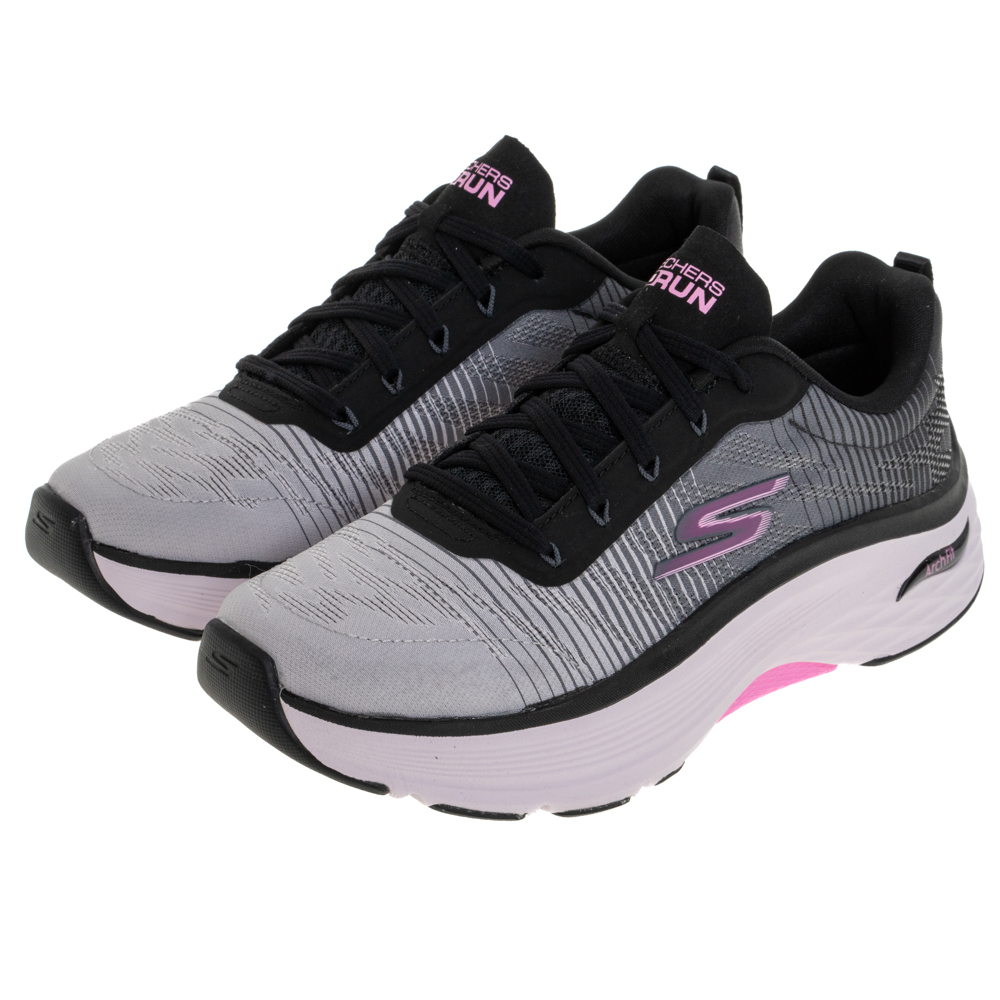 SKECHERS 女鞋 慢跑系列 GO RUN MAX CUSHIONING ARCH FIT 寬楦款 - 128308WGYBL 歷史價格詳細信息
