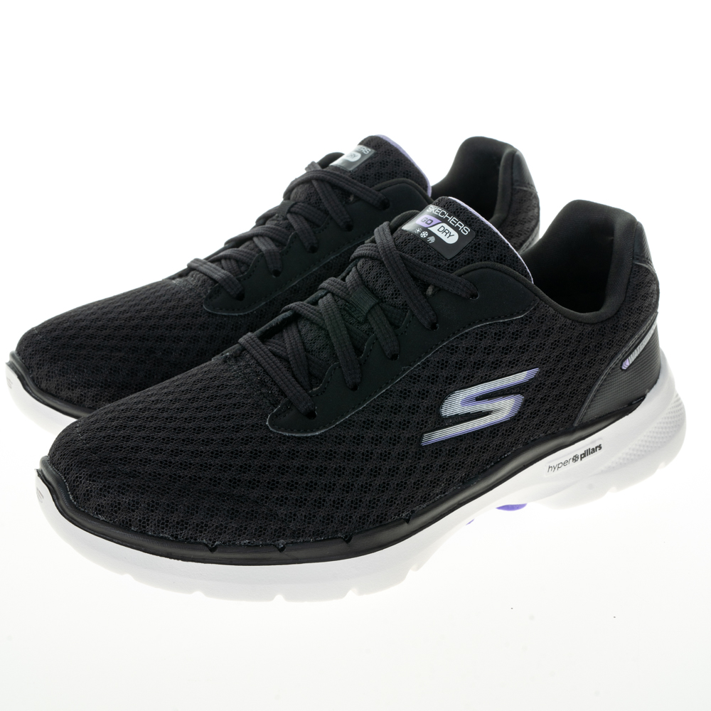 SKECHERS 健走系列 GO WALK 6 套式休閒鞋 黑白 124539BKMT 女鞋 歷史價格詳細信息