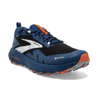 Brooks Cascadia 17 Gtx [1203911B460] 女 越野跑鞋 運動 戶外 防水 輕量 藍 橘 歷史價格詳細信息