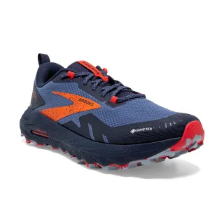 Brooks Cascadia 17 Gtx [1203911B460] 女 越野跑鞋 運動 戶外 防水 輕量 藍 橘 歷史價格詳細信息