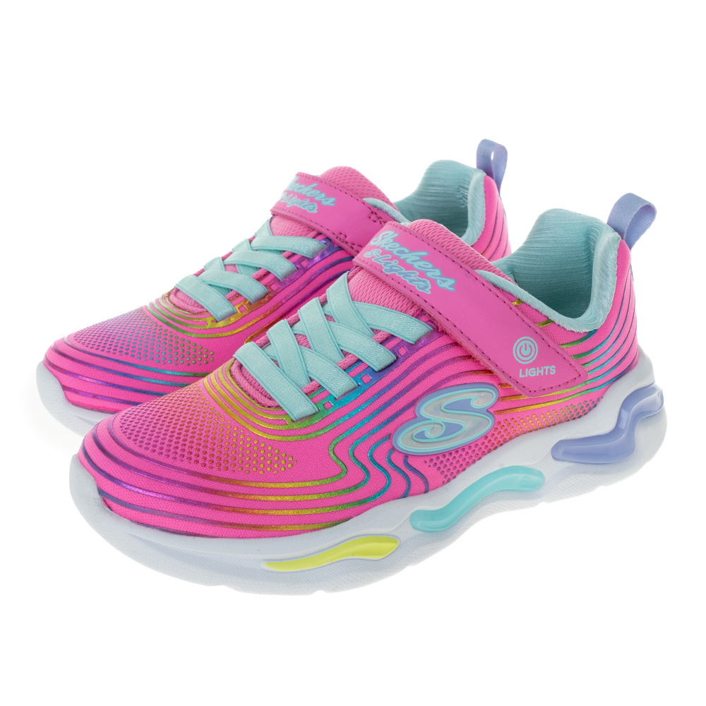 【SKECHERS】女童鞋系列 WAVY LITES(303520LBKMT) 歷史價格詳細信息