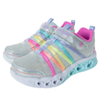 Skechers Flutter Heart Lights [303252LBKMT] 中大童 女童 休閒鞋 燈鞋 黑彩 歷史價格詳細信息