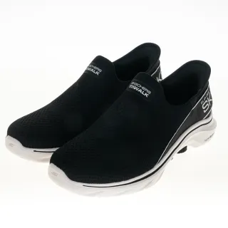 Skechers Go Walk 7 [125231BKW] 女 健走鞋 運動 休閒 步行 瞬穿舒適科技 舒適 黑白 歷史價格詳細信息