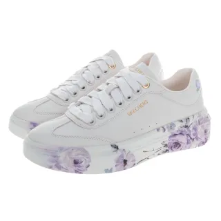 Skechers Cordova Classic [185062WHT] 女 休閒鞋 經典 花卉 微厚底 舒適 白粉 歷史價格詳細信息