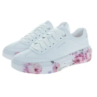 Skechers Cordova Classic [185062WHT] 女 休閒鞋 經典 花卉 微厚底 舒適 白粉 歷史價格詳細信息