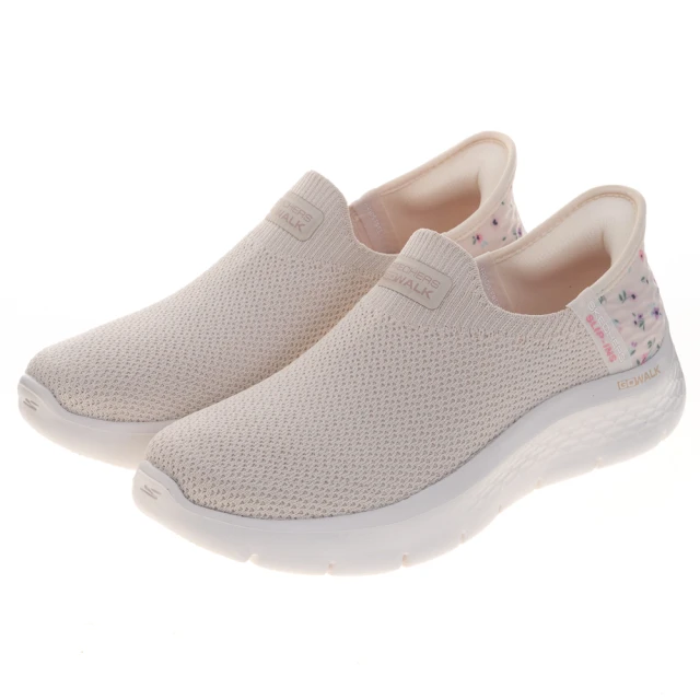 Skechers Go Walk Flex [124822OWHT] 女 健走鞋 步行 休閒 瞬穿舒適科技 碎花 米白 歷史價格詳細信息