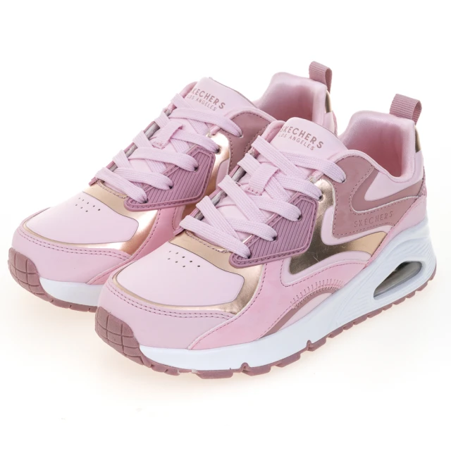 SKECHERS UNO系列 皮面 魔鬼氈 運動鞋 中大童 全白 NO.R5987 歷史價格詳細信息