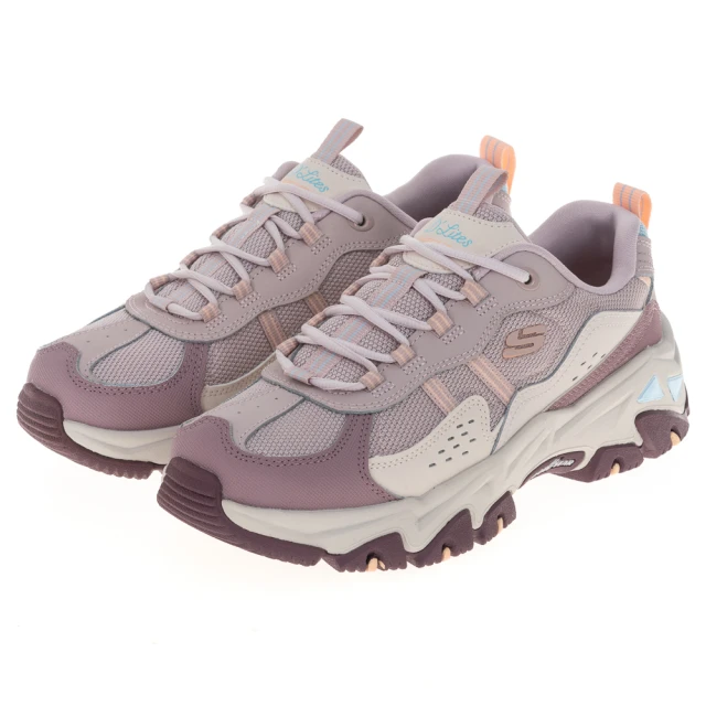 Skechers D'lites Hiker [180128NTMT] 女 休閒鞋 老爹鞋 緩衝 輕量 舒適 米白 灰 歷史價格詳細信息