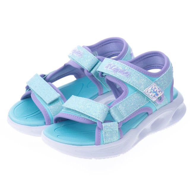 Skechers Sola Glow [303715LLTPK] 中大童 女童 休閒鞋 燈鞋 緩震 透氣 舒適 穿搭 粉 歷史價格詳細信息