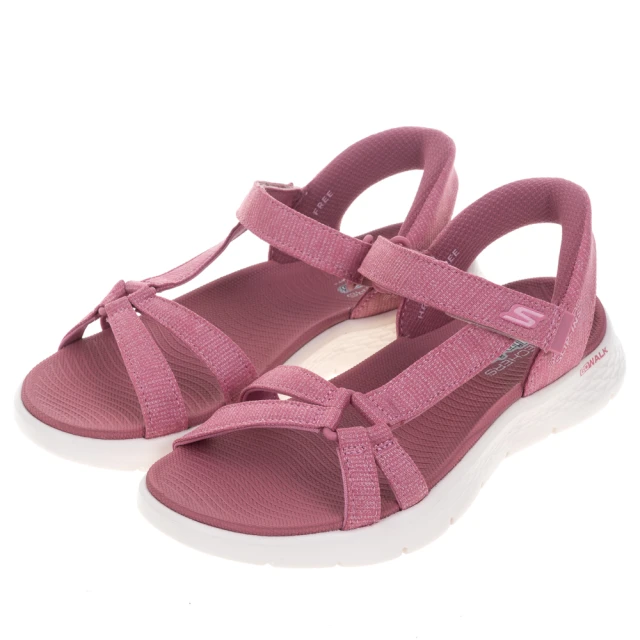 SKECHERS 女鞋 健走系列 涼拖鞋 瞬穿舒適科技 GO WALK FLEX SANDAL - 141481NVY 歷史價格詳細信息