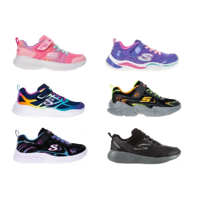 【SKECHERS】男女童 輕量魔鬼氈運動鞋(多款) 歷史價格詳細信息