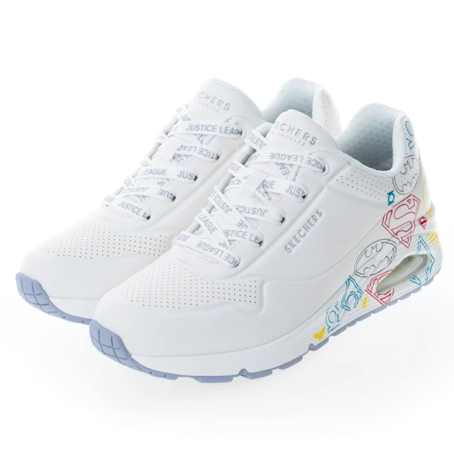 Skechers UNO DC [802012WHT] 男 休閒鞋 運動 復古 氣墊 緩震 聯名款 舒適 全白 歷史價格詳細信息