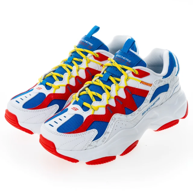Skechers Lander S DC [800020WNVR] 女 休閒鞋 運動 復古 聯名款 神力女超人 白 深藍 歷史價格詳細信息