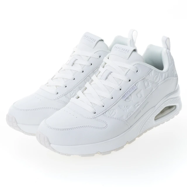 Skechers UNO DC [802012WHT] 男 休閒鞋 運動 復古 氣墊 緩震 聯名款 舒適 全白 歷史價格詳細信息