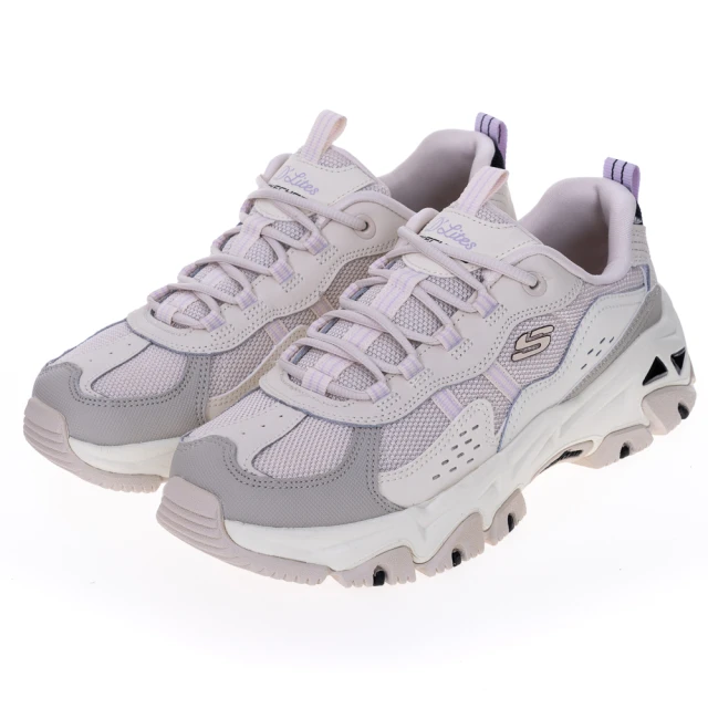 Skechers D'lites Hiker [180128NTMT] 女 休閒鞋 老爹鞋 緩衝 輕量 舒適 米白 灰 歷史價格詳細信息