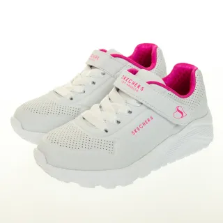 Skechers Uno Lite [403666LBKBL] 中大童 男童 休閒鞋 運動 復古 舒適 魔鬼氈 黑藍 歷史價格詳細信息