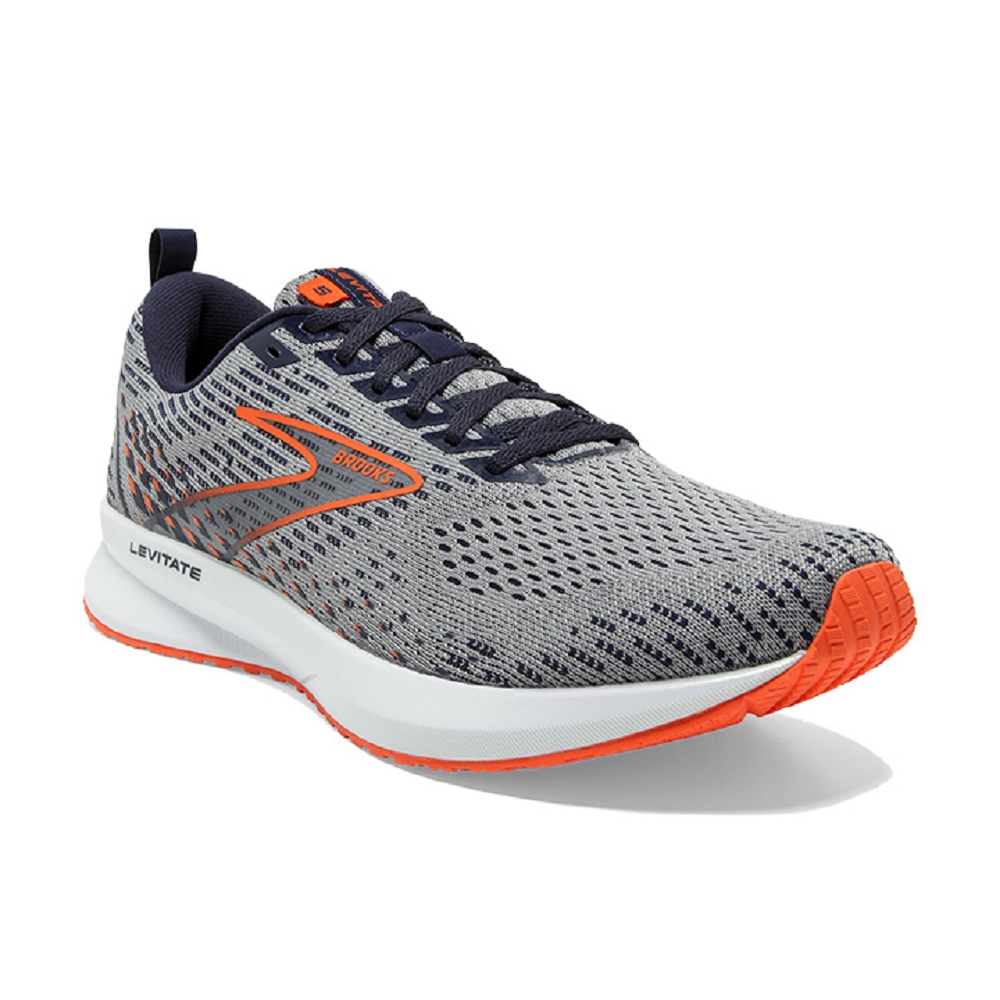 Brooks 慢跑鞋 Levitate 6 男鞋 深藍 橙橘 路跑 支撐 反光 緩震 運動鞋 1103951D405 歷史價格詳細信息