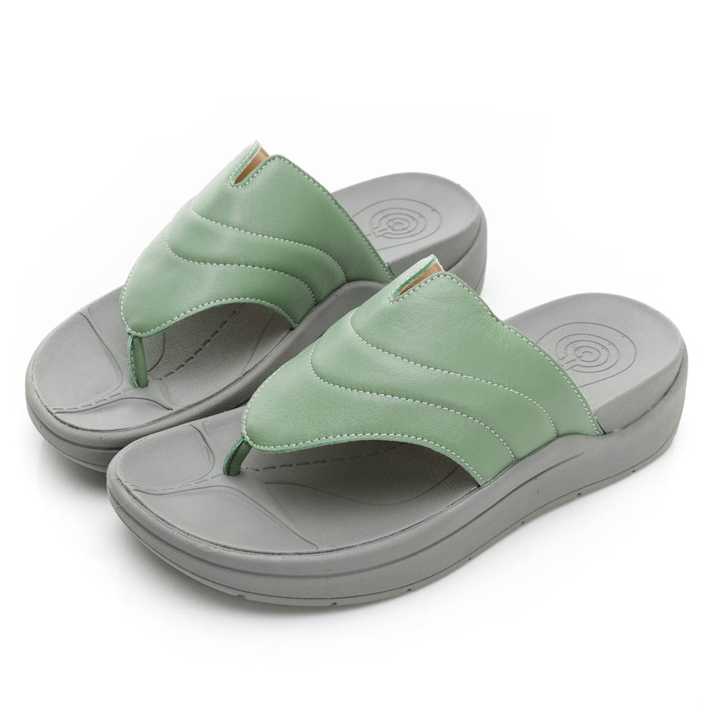 【LA NEW】Bio DCS力學動能 Fun鬆厚底 羊皮涼鞋(女60300637) 歷史價格詳細信息