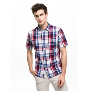 【Hilltop山頂鳥】短袖襯衫 女款 藍｜PS06XF64ECE0 歷史價格詳細信息