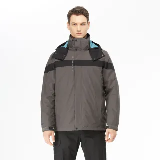 GORE-TEX 二合一防水透氣保暖蓄熱羽絨防潑可拆帽長版大衣外套 男款 灰卡｜PF21XM62ECNN 歷史價格詳細信息