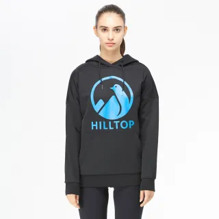 【Hilltop 山頂鳥】女款POLYGIENE抗菌金蔥繡花圓領刷毛上衣 H51FJ8 藍 歷史價格詳細信息