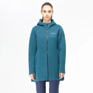 【Hilltop 山頂鳥】女款 POLYGIENE 抗菌長版保暖刷毛上衣 H51FK1 藍麻花 歷史價格詳細信息