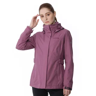 【Hilltop 山頂鳥】GORE-TEX 單件式防潑水施華洛世奇水鑽透氣防風防水可拆帽短版大衣 女款 黑 歷史價格詳細信息