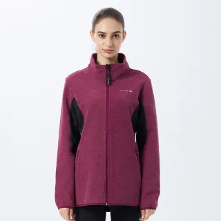 【Hilltop 山頂鳥】石墨烯POLYGIENE抗菌吸濕快乾抗UV保暖彈性印花刷毛上衣 女款 紫紅｜PH51XFM7ECJ0 歷史價格詳細信息