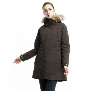 【Hilltop 山頂鳥】GORE-TEX 二合一施華洛世奇水鑽保暖蓄熱羽絨長版大衣外套 女款 紅｜PF21XF93ECHH 歷史價格詳細信息