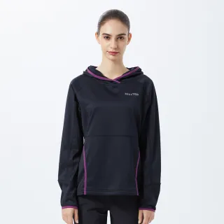 【Hilltop 山頂鳥】石墨烯POLYGIENE抗菌吸濕快乾抗UV保暖彈性印花刷毛上衣 女款 紫紅｜PH51XFM7ECJ0 歷史價格詳細信息