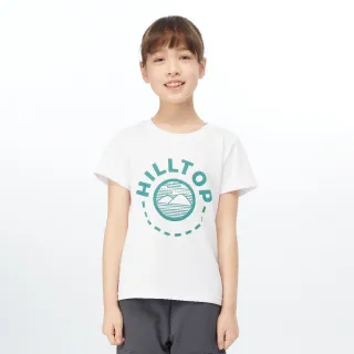 【hilltop山頂鳥】童款吸濕排汗抗UV彈性上衣S04C11-青蘋果 歷史價格詳細信息