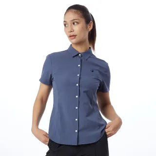 【Hilltop山頂鳥】短袖襯衫 女款 藍｜PS06XF64ECE0 歷史價格詳細信息