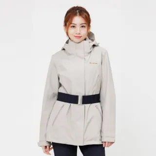【Hilltop 山頂鳥】GORE-TEX 單件式防潑水施華洛世奇水鑽透氣防風防水可拆帽短版大衣 女款 黑 歷史價格詳細信息