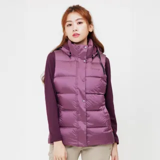 【Hilltop山頂鳥】防潑水保暖蓄熱可拆帽羽絨外背心 女款 鬱金香紅｜PF25XFH6ECH0 歷史價格詳細信息