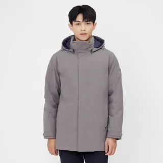 【Hilltop 山頂鳥】防潑水透氣防水保暖羽絨短大衣外套 男款 黑｜PF22XM21ECA0 歷史價格詳細信息