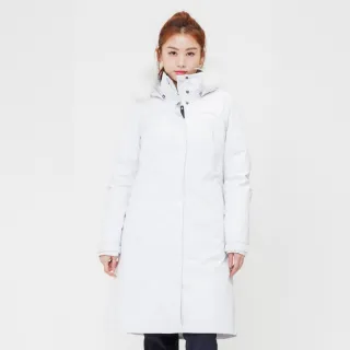 羽絨外套長大衣女外套長羽絨夾克蝴蝶結綁帶毛絨毛奢華狐狸毛-黑/粉/白S-2XL【AAA3408】 歷史價格詳細信息