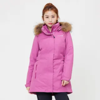 羽絨外套長大衣女外套長羽絨夾克蝴蝶結綁帶毛絨毛奢華狐狸毛-黑/粉/白S-2XL【AAA3408】 歷史價格詳細信息