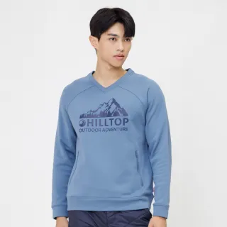 【Hilltop 山頂鳥】POLYGIENE抗菌保暖LOGO刷毛上衣 男款 瓷器藍｜PH51XMK8ECE1 歷史價格詳細信息