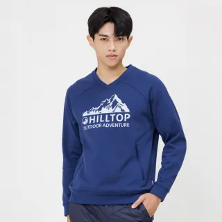 【Hilltop 山頂鳥】POLYGIENE抗菌保暖LOGO刷毛上衣 男款 瓷器藍｜PH51XMK8ECE1 歷史價格詳細信息