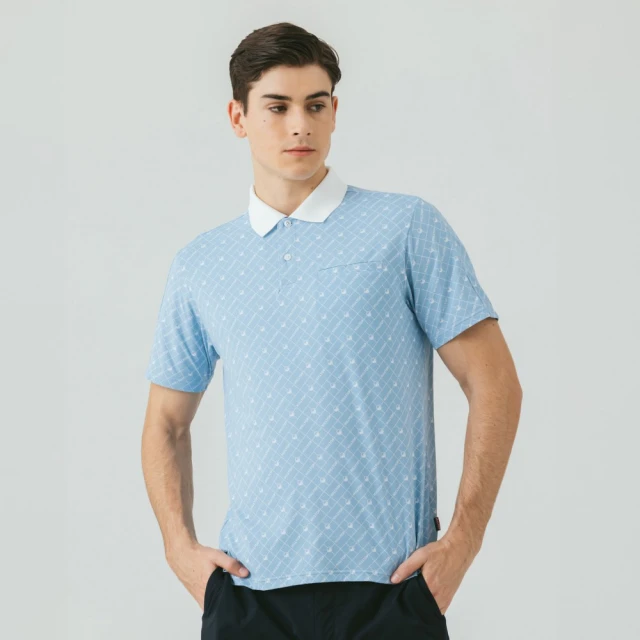 【Hilltop 山頂鳥】Polygiene抗菌吸濕快乾印花T恤 男款 藍印花｜PS04XMG6ECEZ 歷史價格詳細信息