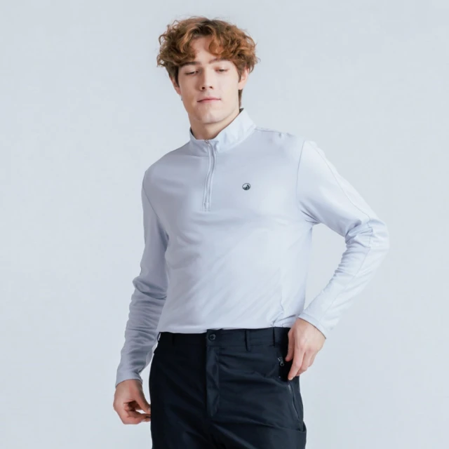 【Hilltop 山頂鳥】POLARTEC 吸濕快乾保暖立領刷毛外套 男款  藍｜PH22XM15ECE0(可銜接GORE-TEX外件) 歷史價格詳細信息