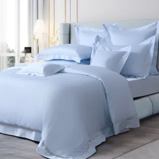 【Charisma】500織埃及長纖細棉蕾絲四件式被套床包組-曦月(特大) 歷史價格詳細信息