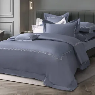 【Charisma】500織埃及長纖細棉蕾絲四件式被套床包組-曦月(特大) 歷史價格詳細信息