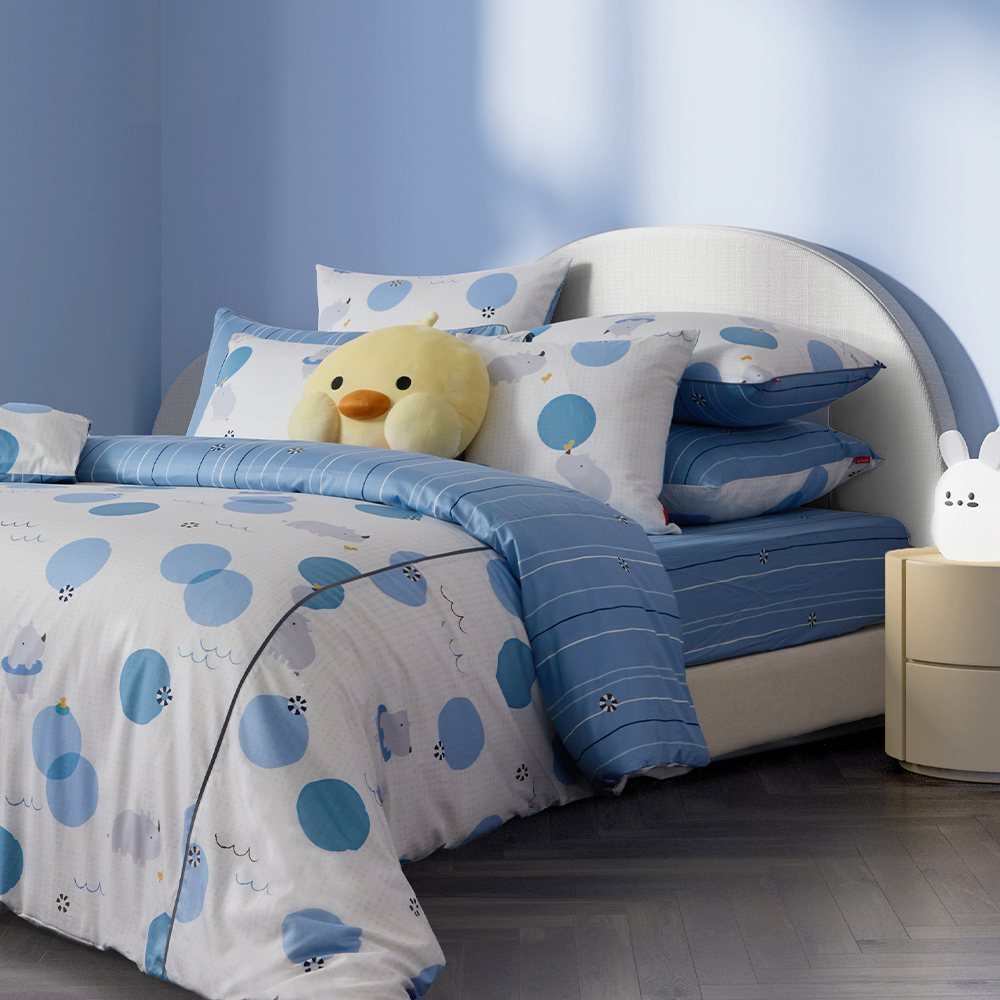 《悠然品味》加大純棉四件式防蹣抗菌吸濕排汗兩用被床包組 歷史價格詳細信息